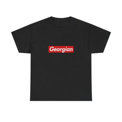 Additional product view of the Georgian Red Wordmark T-Shirt