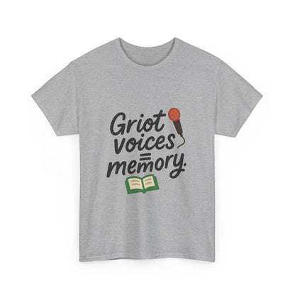 Additional product view of the Mali Griot Voices & Memory T-Shirt