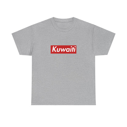 Additional product view of the Kuwait Kuwaiti Red Wordmark T-Shirt