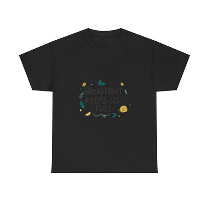 Additional product view of the Saint Vincent & the Grenadines Breadfruit Keeps Us Full T-Shirt