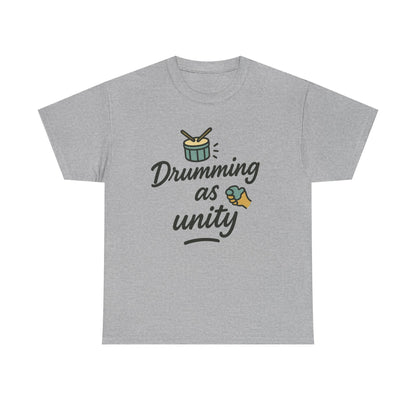Additional product view of the Burundi Drumming as Unity T-Shirt
