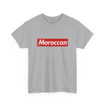 Additional product view of the Morocco Moroccan Red Wordmark T-Shirt