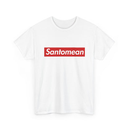 Additional product view of the São Tomé & Príncipe Santomean Red Wordmark T-Shirt