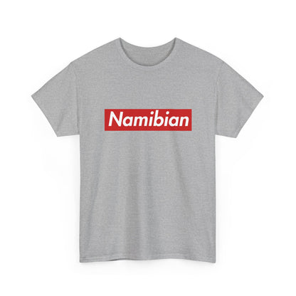 Additional product view of the Namibia Namibian Red Wordmark T-Shirt