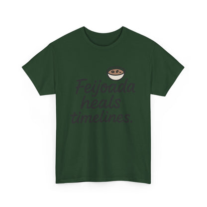 Additional product view of the Brazil Feijoada Heals Timelines T-Shirt