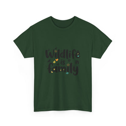 Additional product view of the Namibia Wildlife Is Family T-Shirt