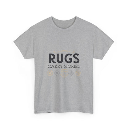 Additional product view of the Tajikistan Rugs Carry Stories T-Shirt
