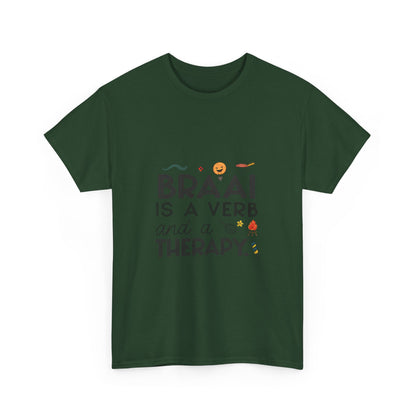 Additional product view of the South Africa Braai & Therapy T-Shirt