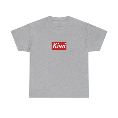 Additional product view of the New Zealand Kiwi Red Wordmark T-Shirt