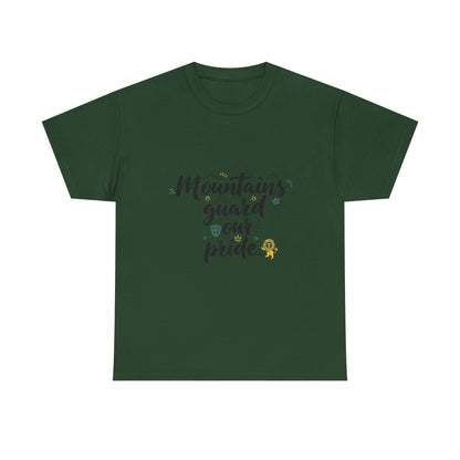 Additional product view of the North Macedonia Mountains Guard Our Pride T-Shirt