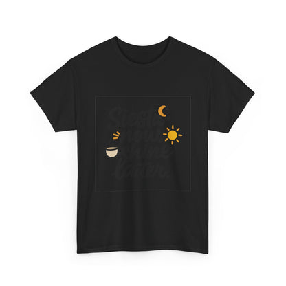 Additional product view of the Spain Siesta Now, Shine Later T-Shirt