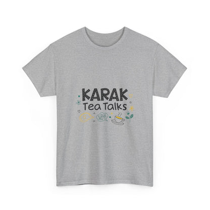 Additional product view of the Qatar Karak Tea Talks T-Shirt