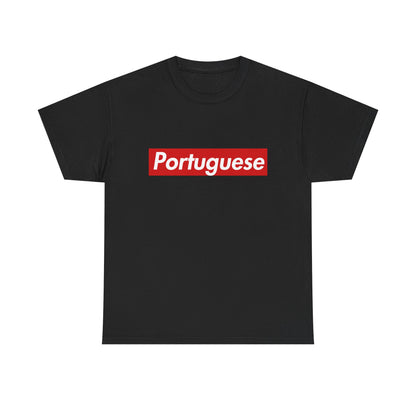 Additional product view of the Portugal Portuguese Red Wordmark T-Shirt