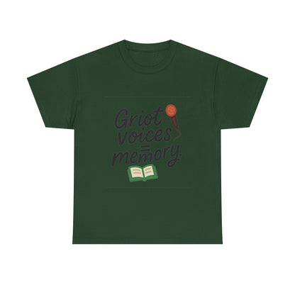 Additional product view of the Mali Griot Voices & Memory T-Shirt