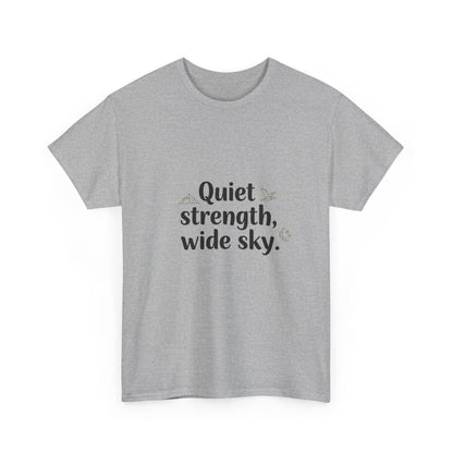 Additional product view of the Namibia Quiet Strength, Wide Sky T-Shirt