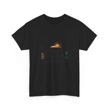 Additional product view of the Niger Desert Teaches Resilience T-Shirt