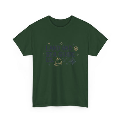 Additional product view of the Papua New Guinea Land & Sea Guide Us T-Shirt