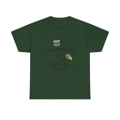Additional product view of the Burundi Drumming as Unity T-Shirt