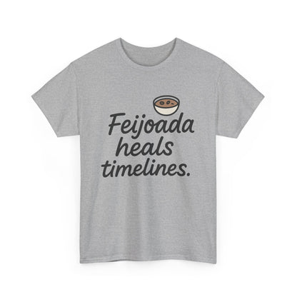 Additional product view of the Brazil Feijoada Heals Timelines T-Shirt