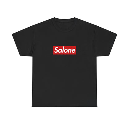 Additional product view of the Sierra Leone Salone Red Wordmark T-Shirt
