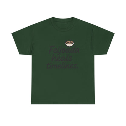 Additional product view of the Brazil Feijoada Heals Timelines T-Shirt