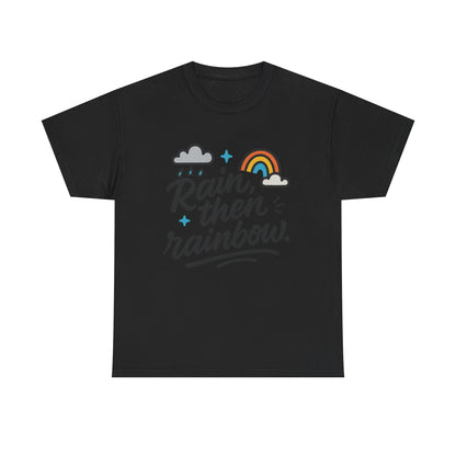 Additional product view of the Ireland Rain Then Rainbow T-Shirt