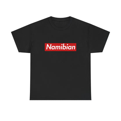 Additional product view of the Namibia Namibian Red Wordmark T-Shirt