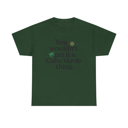 Additional product view of the Cabo Verde Cabo Verde Thing T-Shirt