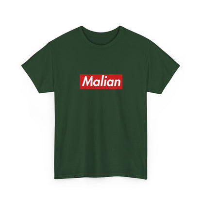 Additional product view of the Mali Malian Red Wordmark T-Shirt