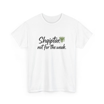 Additional product view of the Shqiptar Albanian Lettering T-Shirt