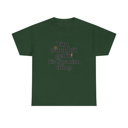 Additional product view of the Spain Spanish Thing T-Shirt