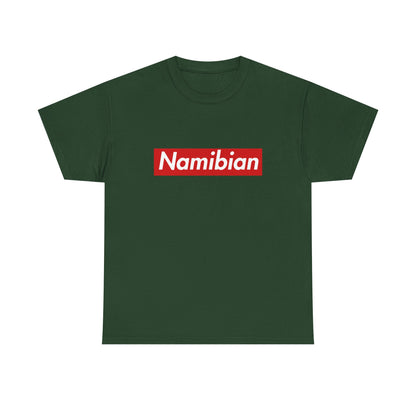 Additional product view of the Namibia Namibian Red Wordmark T-Shirt