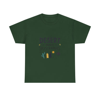 Additional product view of the United Arab Emirates Desert & Skyscrapers T-Shirt