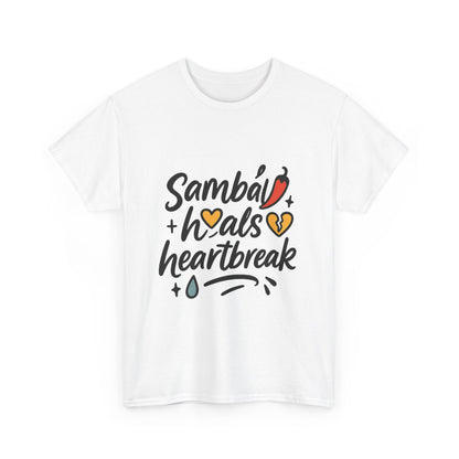 Additional product view of the Indonesia Sambal Heartbeat T-Shirt