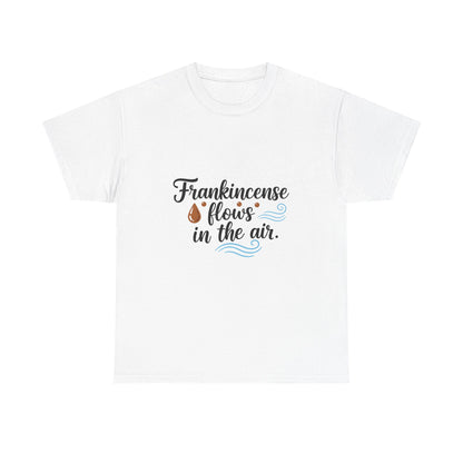 Front view of the Oman Frankincense in the Air T-Shirt