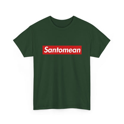 Additional product view of the São Tomé & Príncipe Santomean Red Wordmark T-Shirt