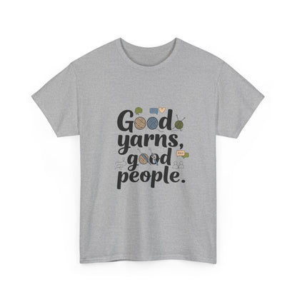Additional product view of the New Zealand Good Yarns, Good People T-Shirt