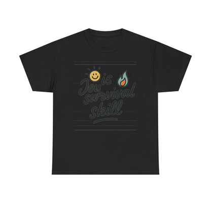 Additional product view of the Brazil Joy Is a Survival Skill T-Shirt