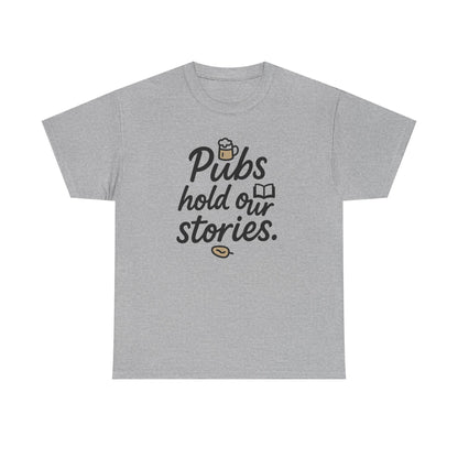 Additional product view of the Ireland Pubs Hold Our Stories T-Shirt