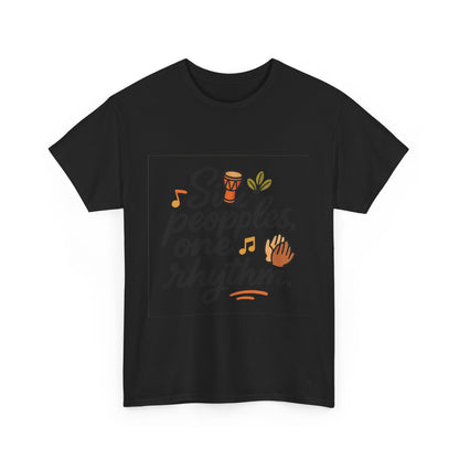 Additional product view of the Guyana Six Peoples, One Rhythm T-Shirt