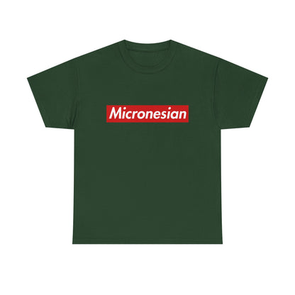 Additional product view of the Micronesia Micronesian Red Wordmark T-Shirt