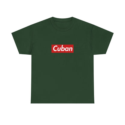 Additional product view of the Cuban Red Wordmark T-Shirt