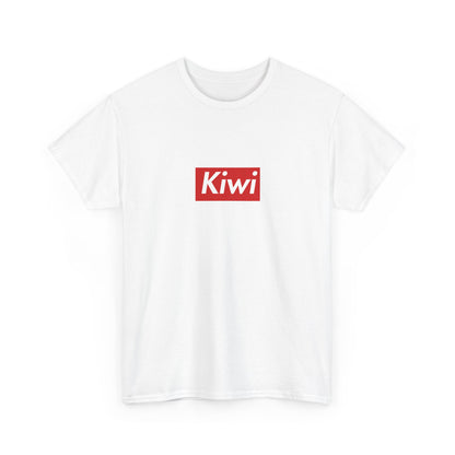 Additional product view of the New Zealand Kiwi Red Wordmark T-Shirt