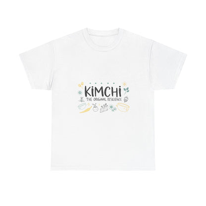 Front view of the South Korea Kimchi Lettering T-Shirt