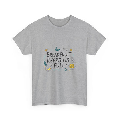 Additional product view of the Saint Vincent & the Grenadines Breadfruit Keeps Us Full T-Shirt