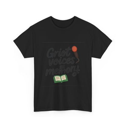 Additional product view of the Mali Griot Voices & Memory T-Shirt