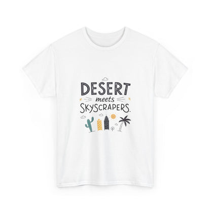Additional product view of the United Arab Emirates Desert & Skyscrapers T-Shirt