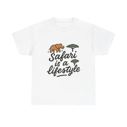 Front view of the Botswana Safari Lifestyle T-Shirt