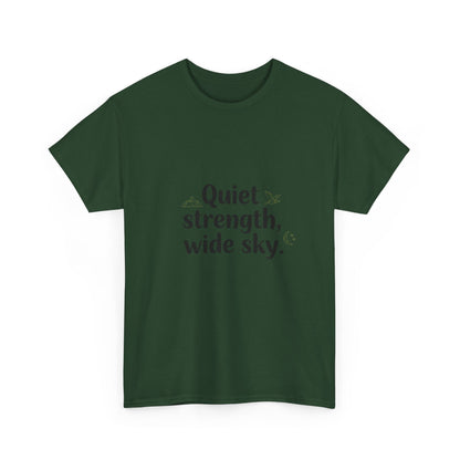Additional product view of the Namibia Quiet Strength, Wide Sky T-Shirt