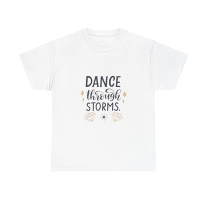 Front view of the Lebanon Dance Through Storms T-Shirt